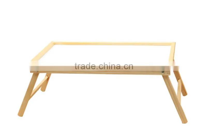 Wooden laptop table