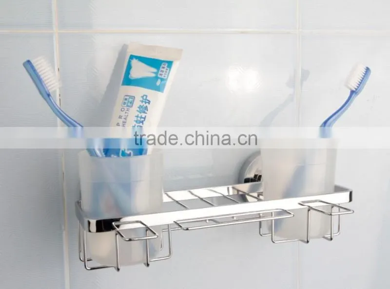 Bathroom Suction cup Dental Station Rack