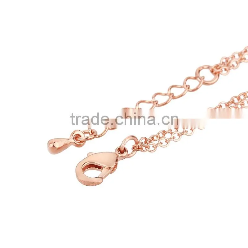 CYW silver 925 rose gold bracelet China wholesale fashionable lady jewelry