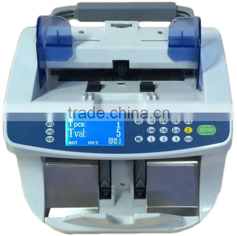 Money Counting Machine with Selected Denomination Counting for Chilean peso