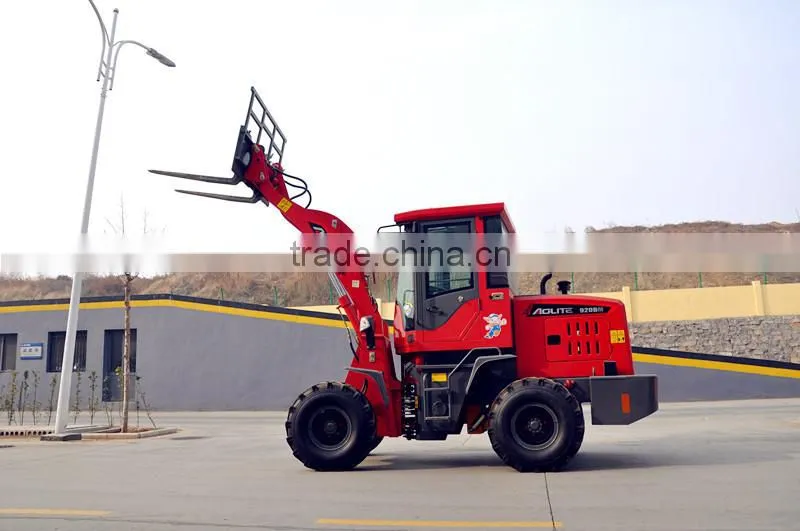 Aolite forklift wheel loader with attachments
