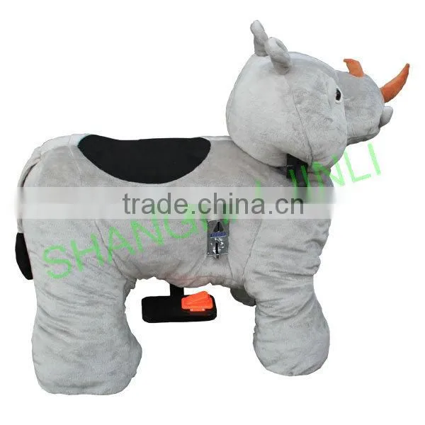 JL-M09 Ride on electric children scooters with CE and EN71 EN62115, walking animal