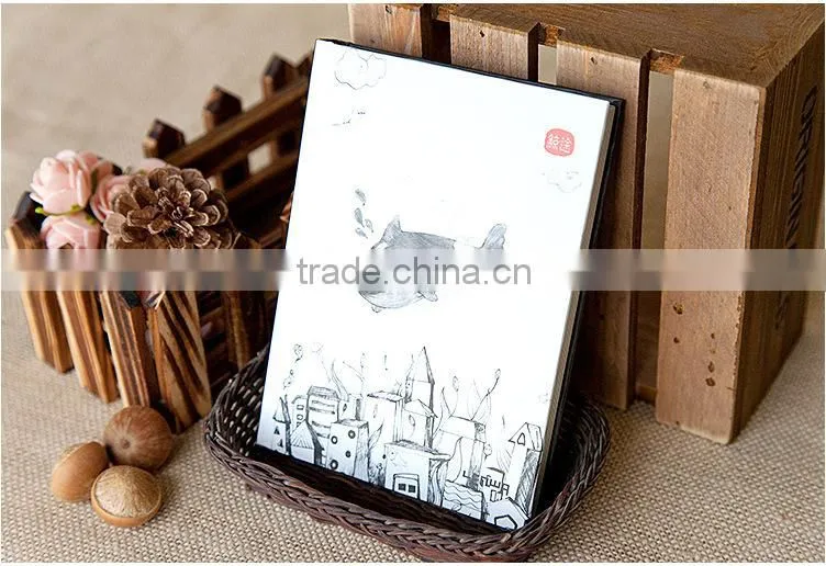 Korea stationery wholesale note book for school , A6 paper note book