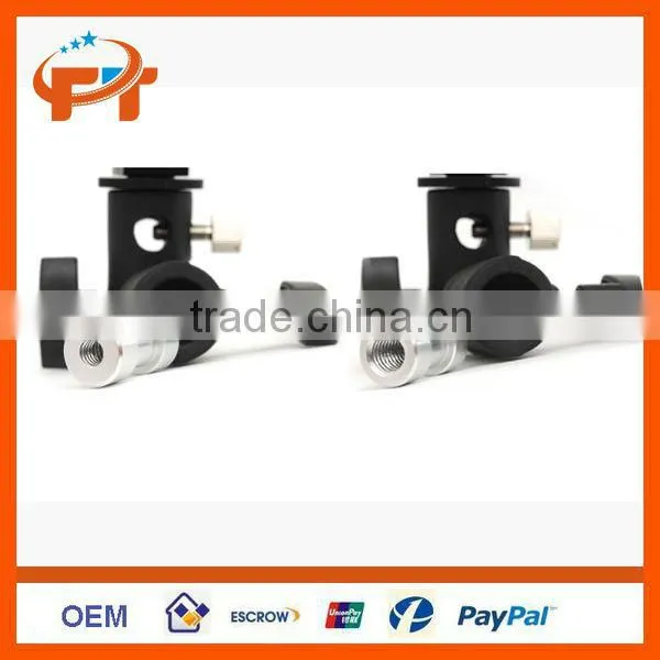 New Swivel Flash hot shoe umbrella holder for studio light stand bracket type E