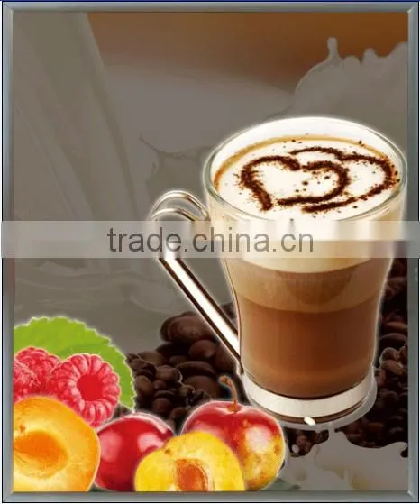 LED slim light box crystal led light box led backlight box/LED coffe advertisement
