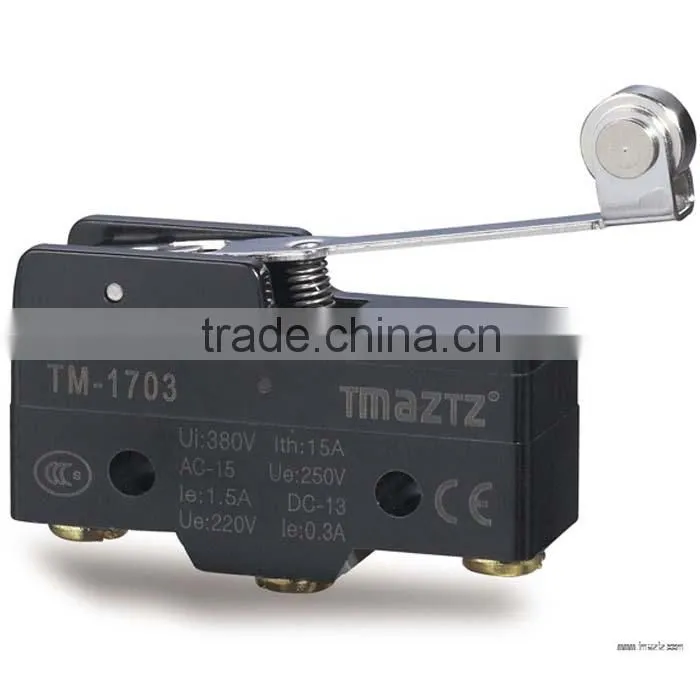 15A general purpose roller lever micro switch omron micro switch