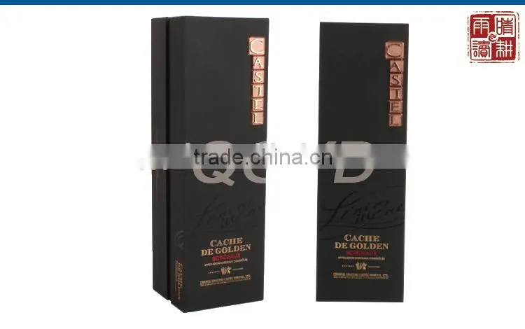 manufacturer custom wine bottle carton box
