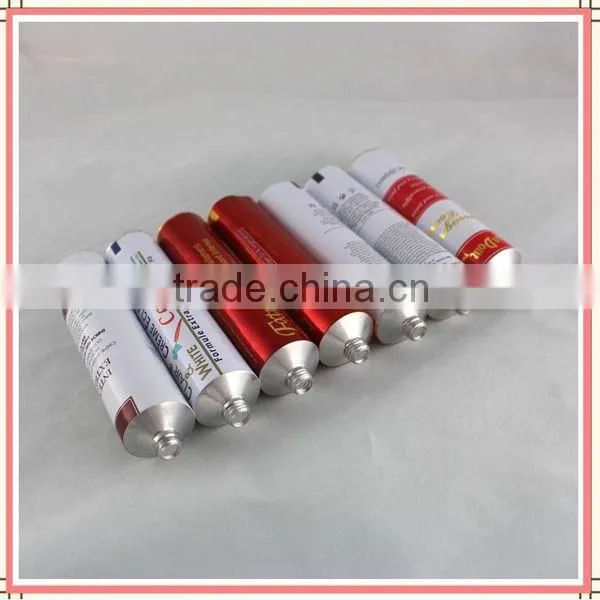 High quality body lotion metal packaging tubes