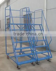 Movable Stair Step Climbing Ladder