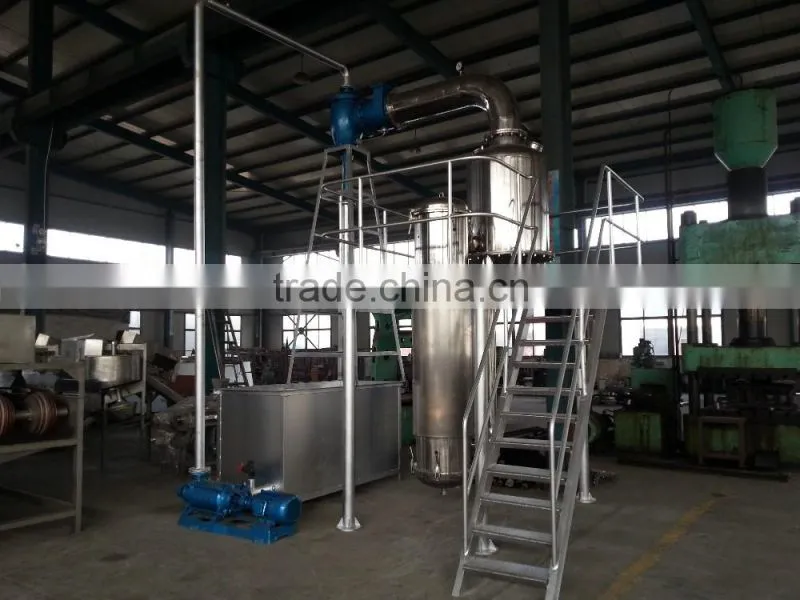 three effect TN model extracting and concentrating line