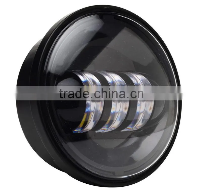 Factory sales 4-1/2" Motorcycle Motorbike LED harley passing Running Driving Fog lamp Waterproof Headlight for Harley