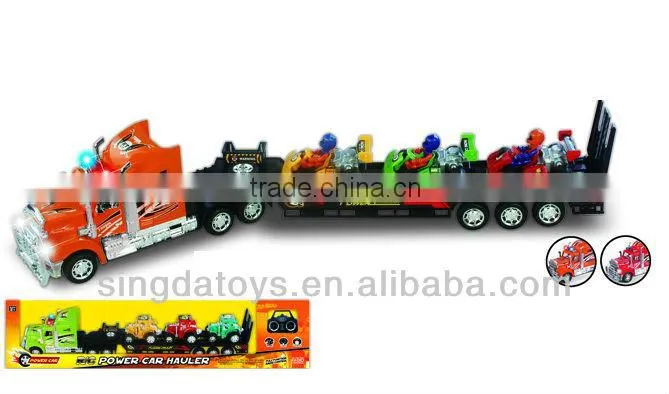 New arrive ! 4 Channel with light and recharge battery rc container truck