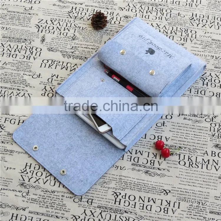 Fashional felt sleeve laptop sleeve Case Bag,wool felt sleeve felt Material