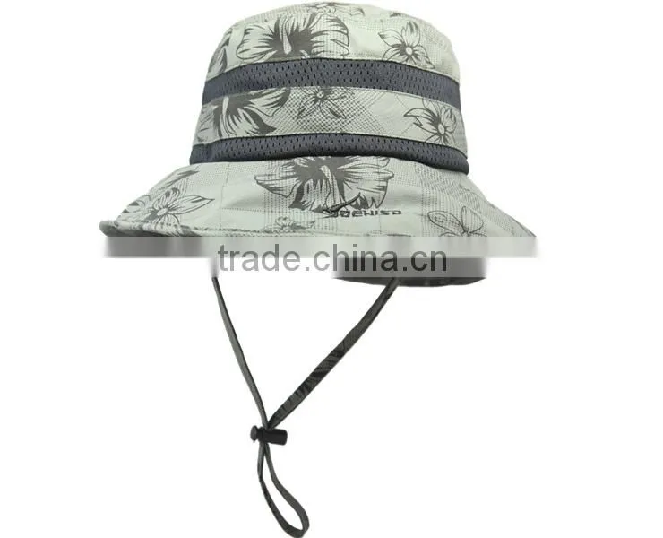 country style two tape custom printed bucket hat wholesales