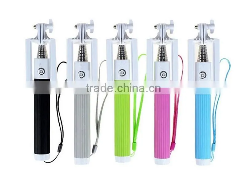 NEW Mini Foldable Extendable Handheld Self Timer Bluetooth Selfie Stick Monopod