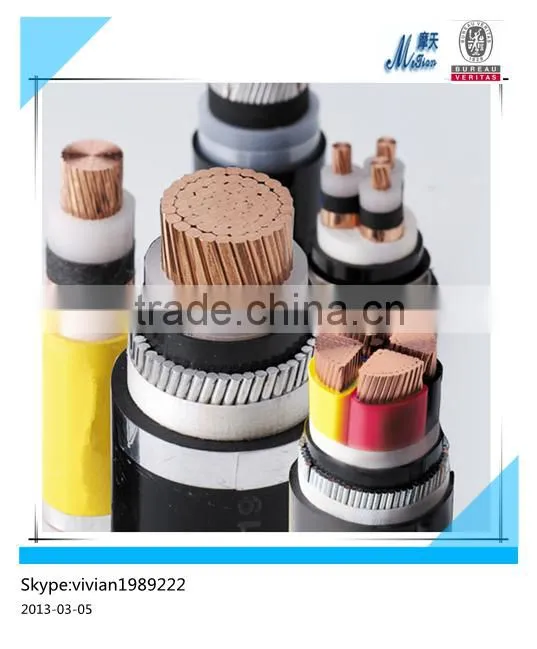 ZR-YJV22/price high voltage power cable/Fire retardant armored power cable