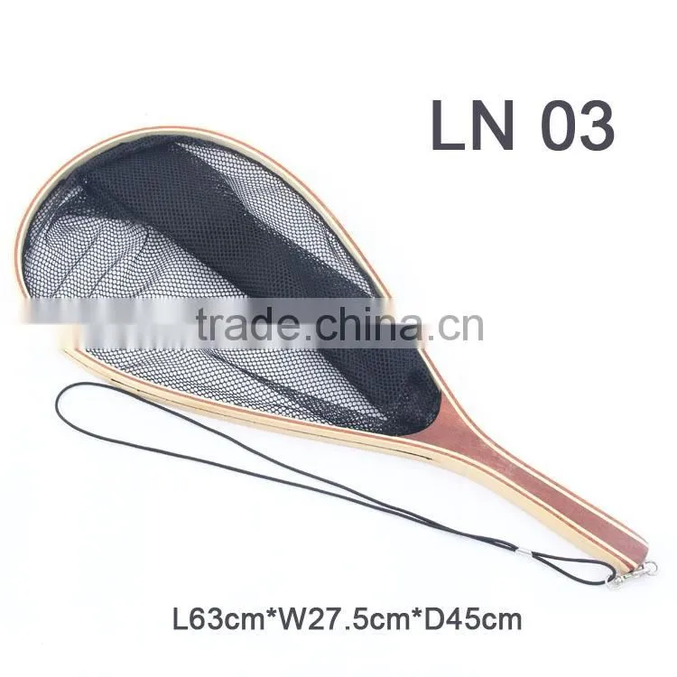 Excellent Cheap wooden Trout Landing Net