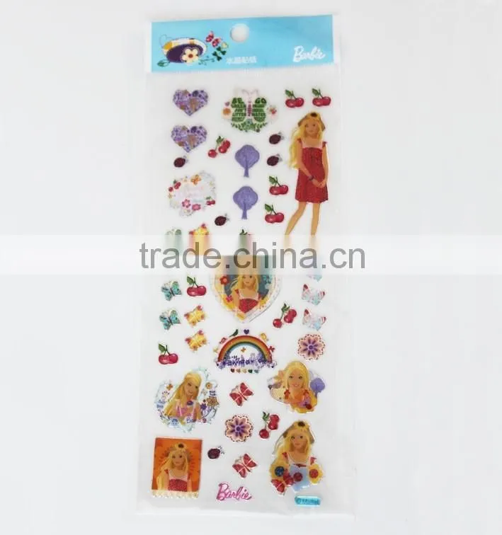 DIY Home decoration epoxy sticker,interesting kids gift epoxy resin sticker