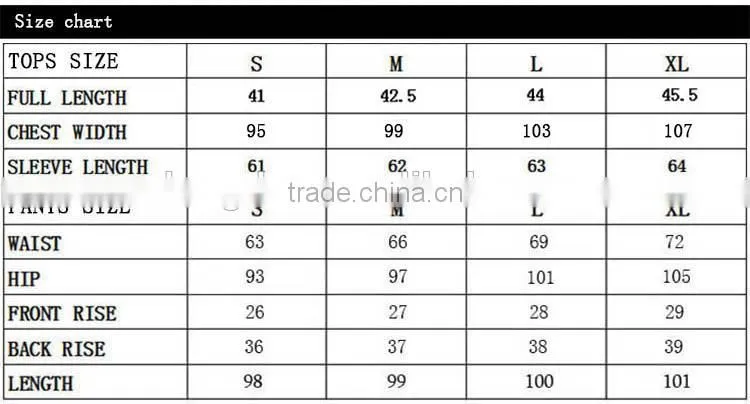 Hot sale fashion training clothes and fitness set or running wear with low prices made in China