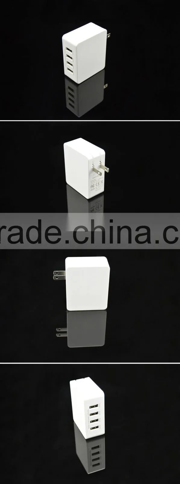 alibaba china supplier shenzhen ZONSAN best selling products in america 4 port usb charger