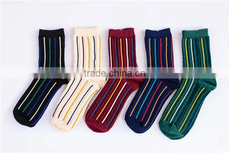 simple stripe socks wool socks sports socks street fixedgear socks