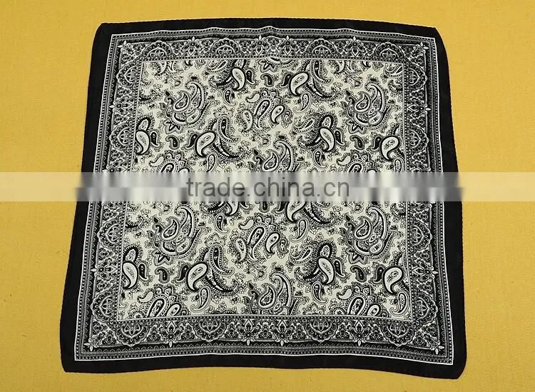 Factory supply Luxury 100% silk square scarf men scarves