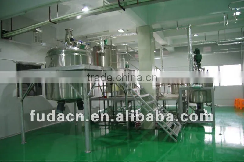 Body lotion liquid production line