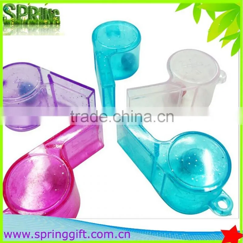 promotion plastic whistle/ metal whistles / custom whistle keychain