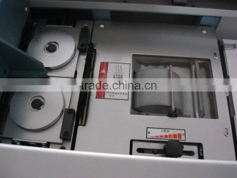 competitive factory price 55H-A4 55mm hot glue booking bind machine