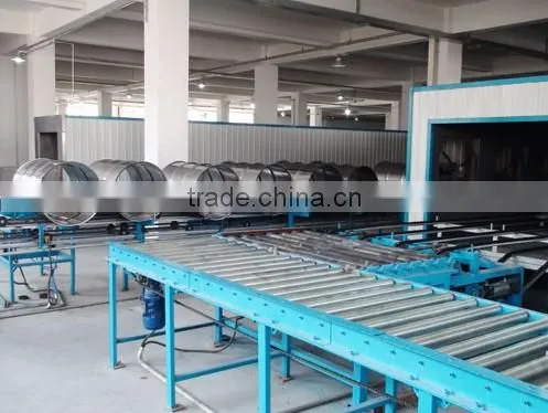 High speed steel drum making line