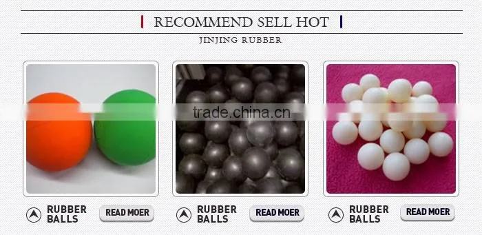 custom with high quality epdm cr ome nbr nr sbr solid rubber balls