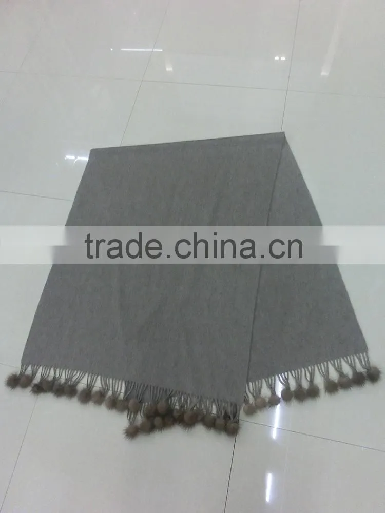 Genuine Cashmere scarf For Women / 100% Real cashmere Lady Goat Fur Shawl