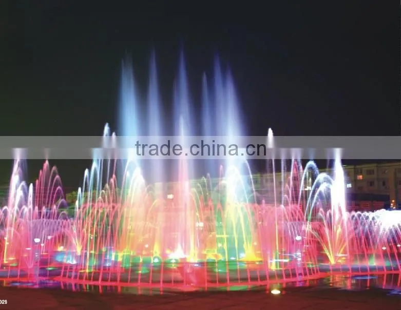 Factory supply outdoor Water Running Fountain, music fountain control system