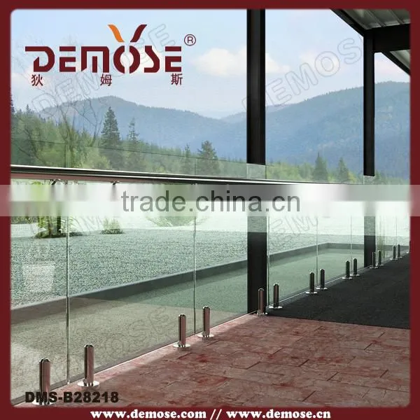 custom tempered glass price safety guardrail for swimming pool
