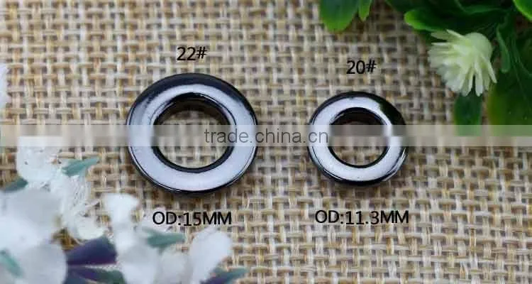 Shoe Decorations Type and Metal Material Round Shape Metal Eyelets