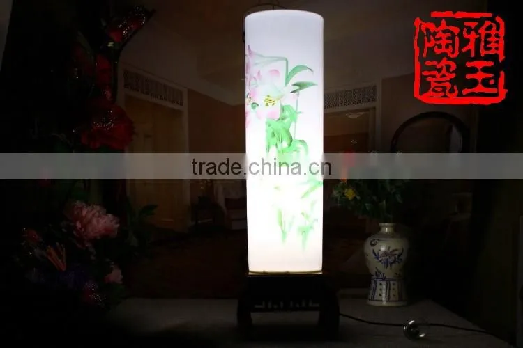 led ceramic table lamp switch