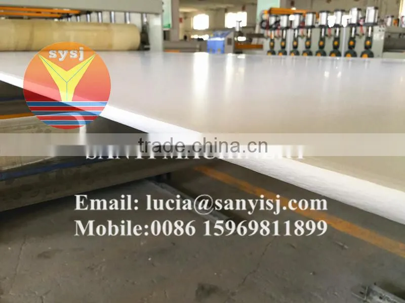 Substitute for MDF Board Production Line---PVC Celuka Board Machine