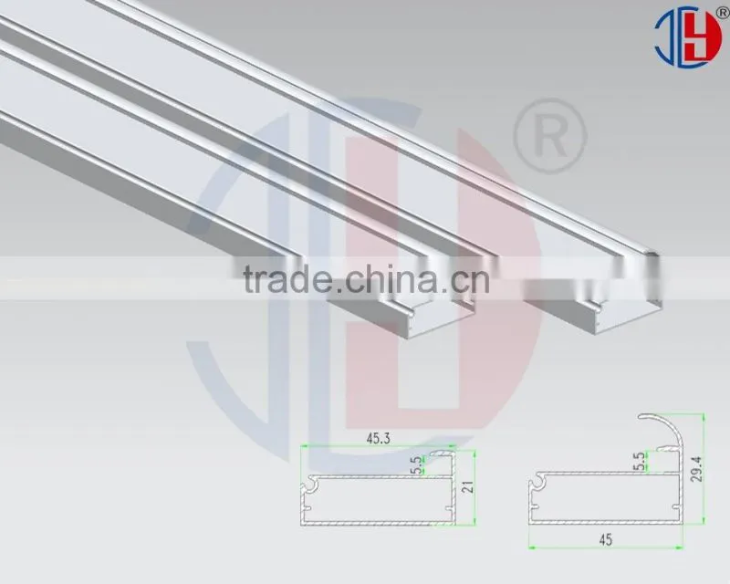 aluminium sliding window section