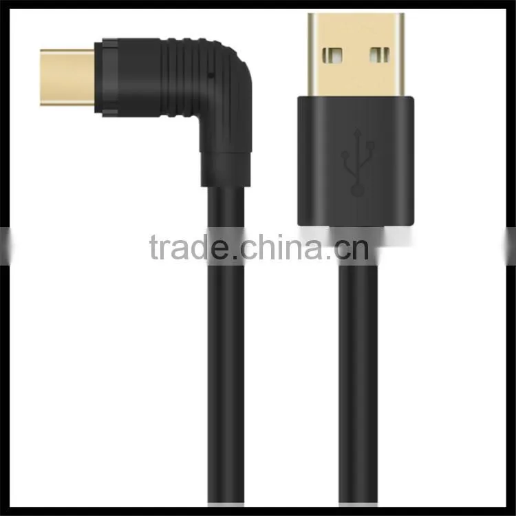 2016 Latest hot selling Usb 2.0 Vertical Type C data cable For Letv mobile phone