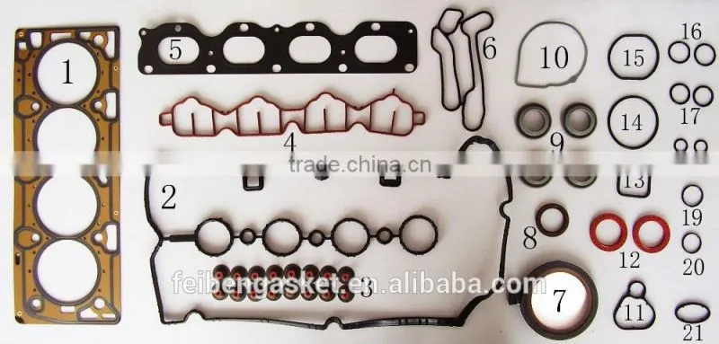 For car engine OEM 2HO 55568528 factory price head gasket set