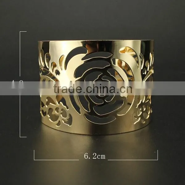 description women gold bracelet, 18k solid gold bracelet