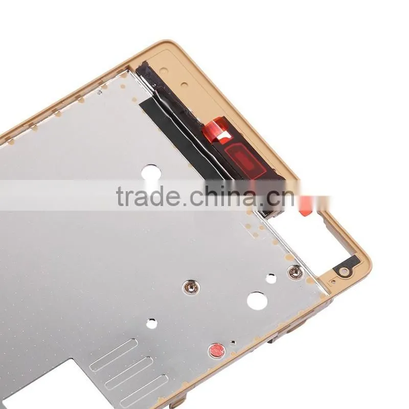 Wholesale Original Genuine Middle Plate Front Housing For Huawei P8 - Gold