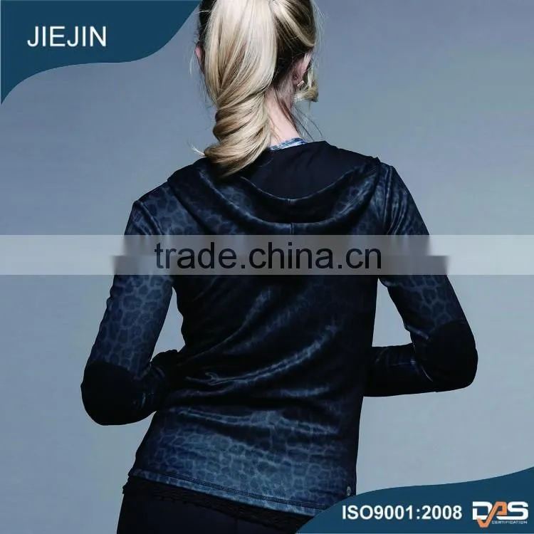 (Trade Assurance )Women yoga jacket, custom sports jacket, baseball jacket