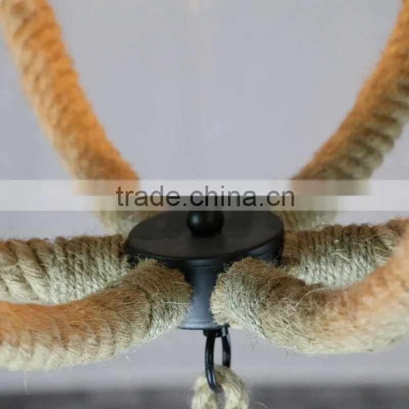 american style Rope lamp rope pendant light