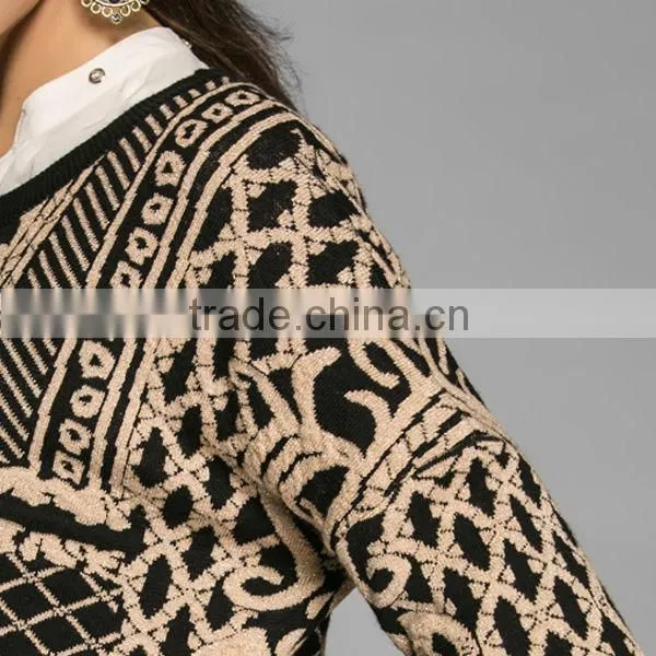 European knitted sweater