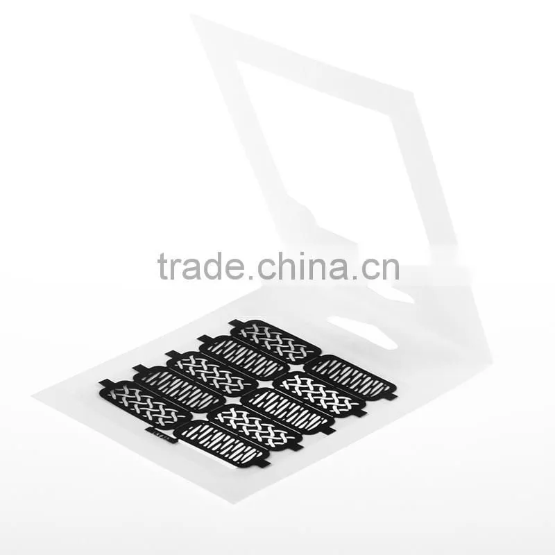 2016 New Trendy Nail Polish Hollow Nail Art Design Stencil for DIY Nail Sticker