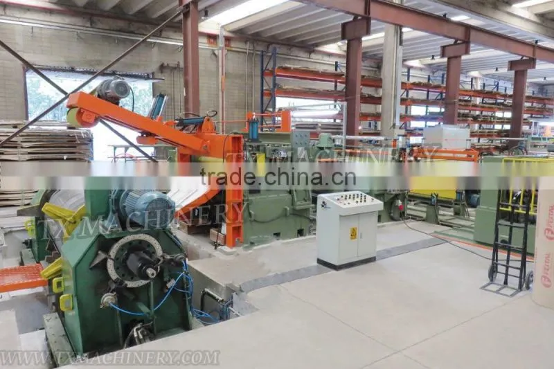 Automatic shearing slitting line