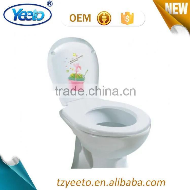 Widely Used Customized PVC Sticker Toilet Seat