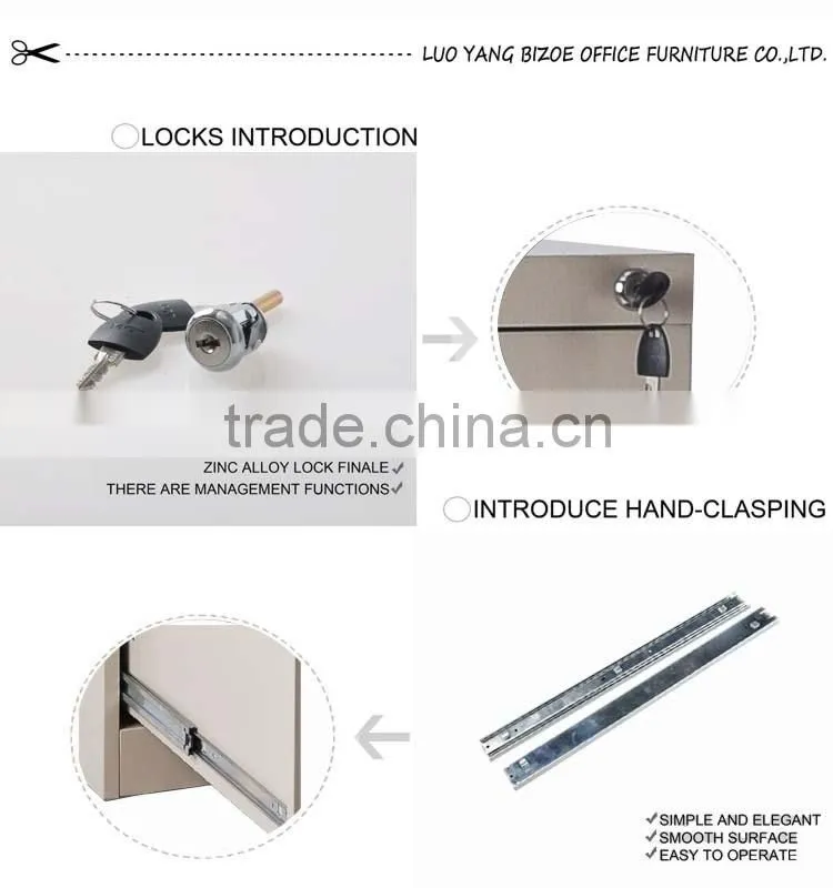 Popular steel office furniture filing cabinet