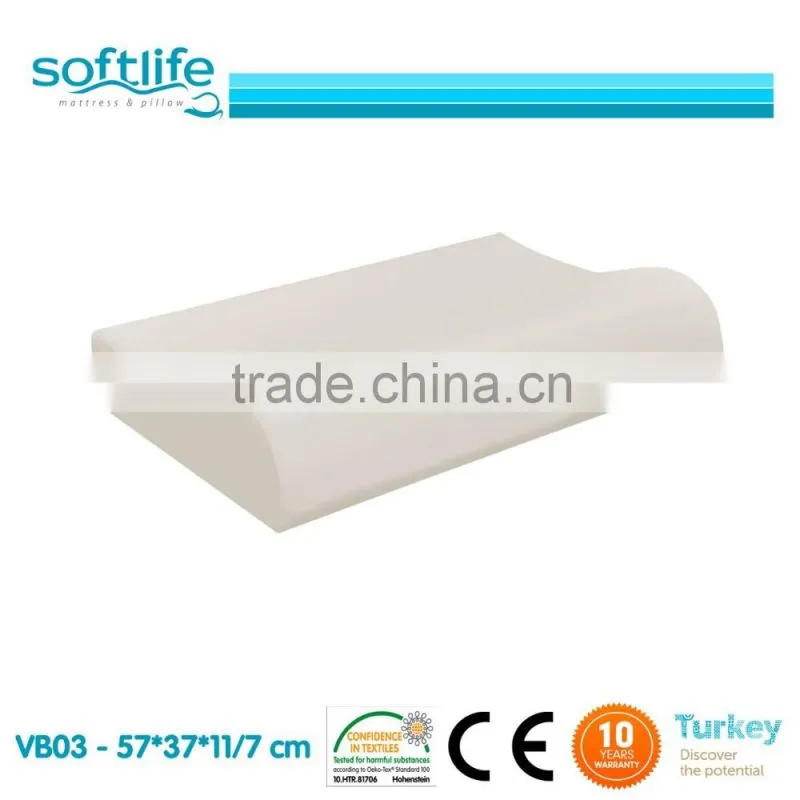 Memory Foam Contour Shape Neck Support Pillows